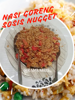 Foto resep Nasi goreng sosis nugget