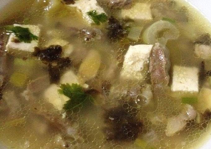 Recipe of Super Quick Homemade Beef Miso Soup