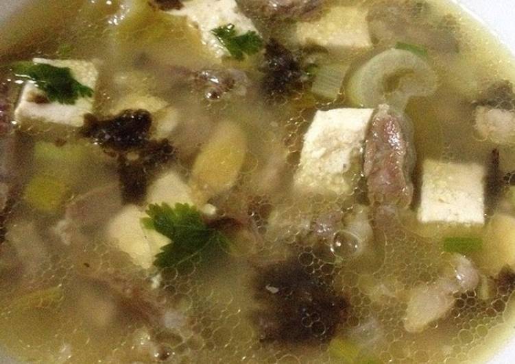 Recipe of Favorite Beef Miso Soup