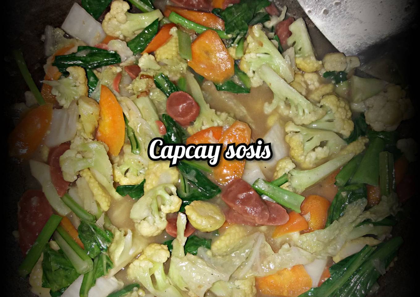 Capcay sosis