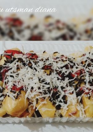 Foto resep Pisang goreng keju coklat mudah enak kriuk