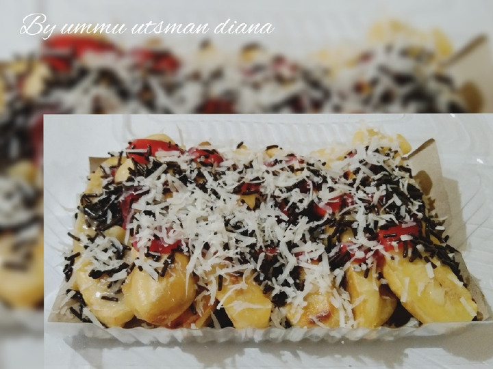 Cara Buat Pisang goreng keju coklat mudah enak kriuk Yang Mudah