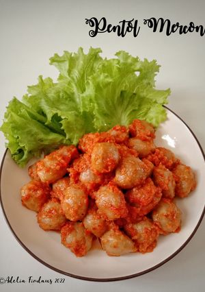 Foto resep Pentol Mercon