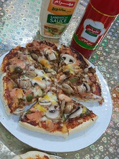 عکسی از دستور پیتزا