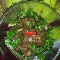 A picture of Mutton kothmir.