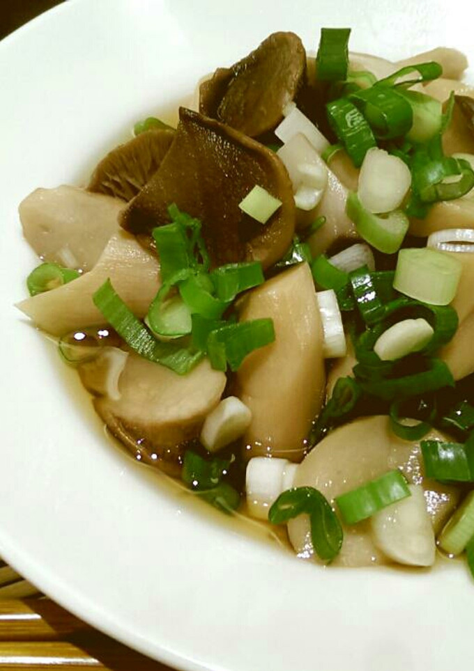 夏日爽口涼拌料理8 ~ 和風杏鮑菇 的食譜成品照片