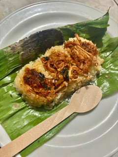 Foto resep Nasi Bakar Ayam Suwir Kemangi
