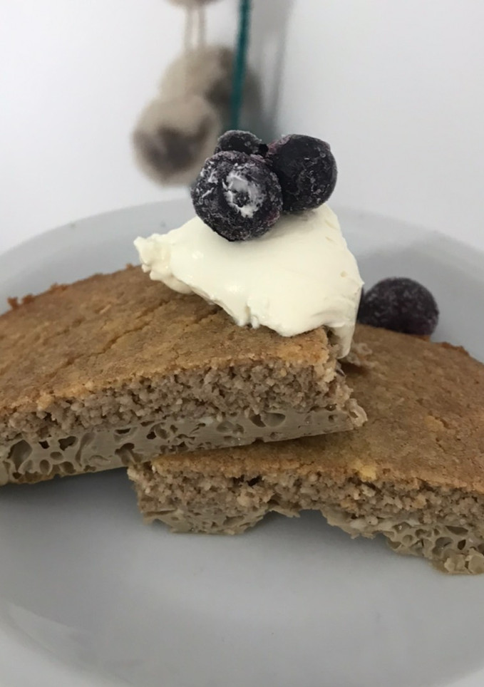 Una foto de Cake de café y coco especiado- keto postre o desayuno