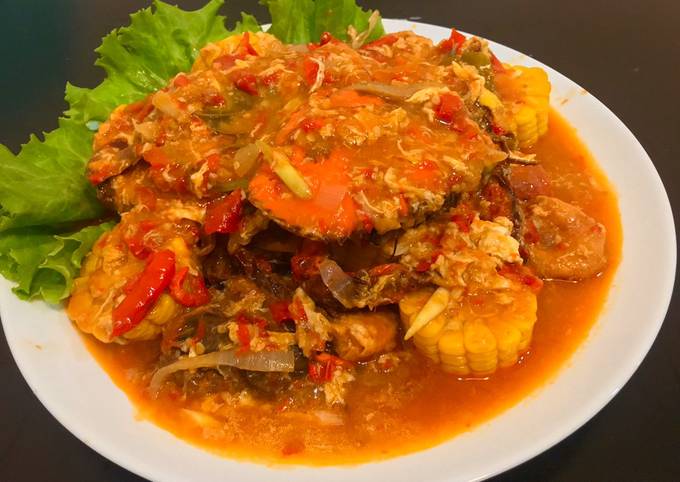 Kepiting saos padang