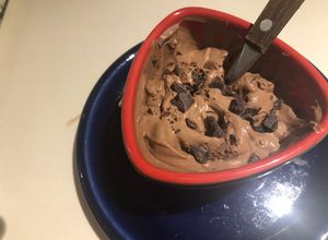 Una foto de Keto - Helado de chocolate!!!Navidad/Año Nuevo/Postre