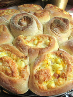 Sonkás-tojásos csiga (Gluténmentes) recept fotója