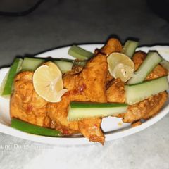 Three spice malai chicken 🐔😋 A picture of Three spice malai chicken 🐔😋.
