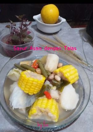 Foto resep Sayur Asam Kampung dengan Talas
