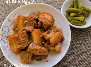 Hình của món Thịt Heo Kho Ngũ Vị công thức Bà Phương :)))).