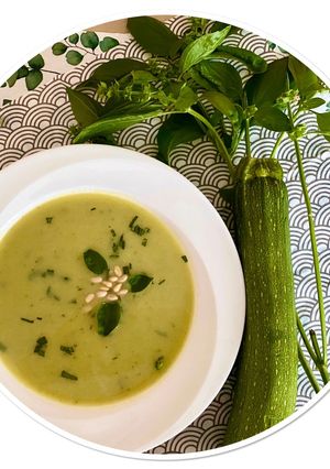 Une photo de Velouté de courgettes