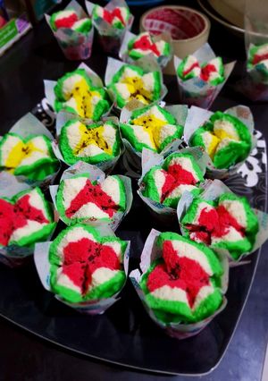 Foto resep Bolu kukus semangka