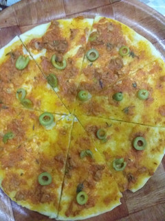 صورة لوصفة 🍅🍅 بيتزا بدون غلوتين 🍕