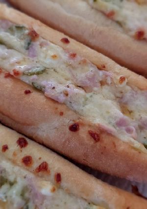 Töltött besütött kiflik recept fotója