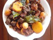 Gambar semur hati sapi kentang