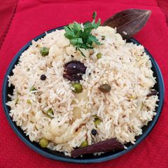 White Pulao A picture of White Pulao.