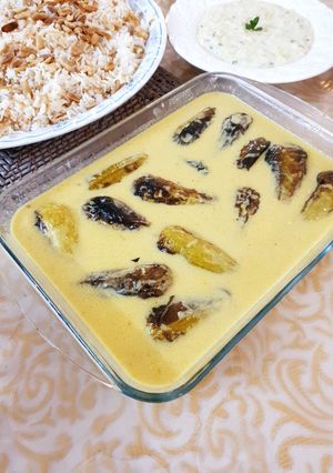 صورة لوصفة مخشي الكوسا / كوسا باللبن