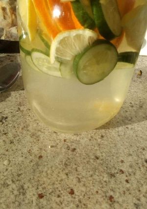 Una foto de Agua con sabor