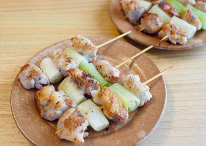 Brochetas de Pollo con sal | YAKITORI Receta de Nao Nutricionista ????-  Cookpad