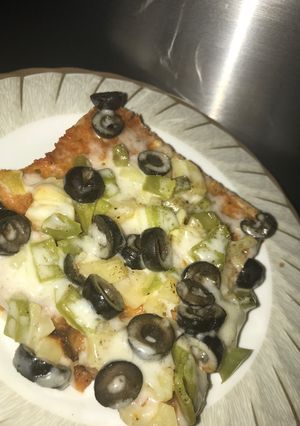 صورة لوصفة بيتزا بالتوست 🥪
