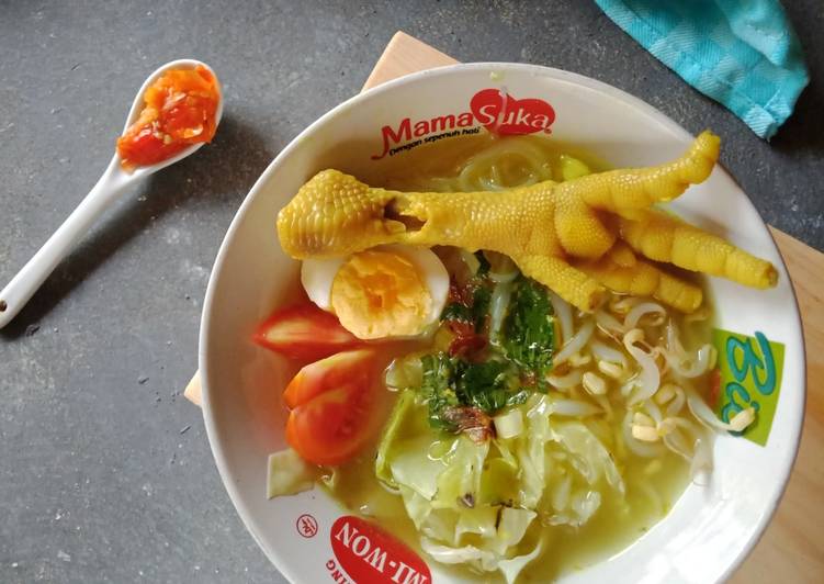 Resep Soto ceker ayam, Menggugah Selera