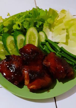 Foto resep Ayam bakar teflon praktis