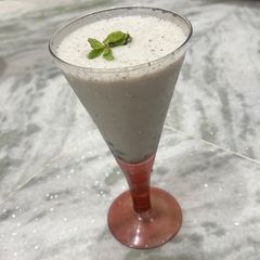 A picture of VEGAN Bluberry Smoothie Glass /Bowl / post workout meal/ Best Recipe to stay young.