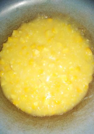 Foto resep Bubur jagung manis