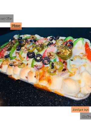 A picture of Chessey Pizza Bites.