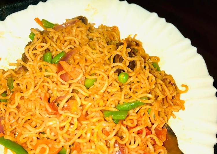 Simple Way to Cook Super Quick Prudy&#39;s Indomie. #endofyearchallenge