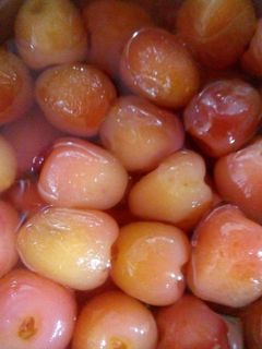 عکسی از دستور طرز تهیه کمپوت گیلاس خانگی