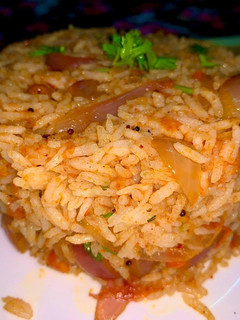 தக்காளி சாதம் (Thakkaali satham recipe in tamil) செய்முறை முக்கிய புகைப்படம்
