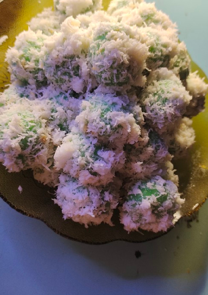 Foto resep Kelepon anti gagal (no air kapur sirih)takaran sendok