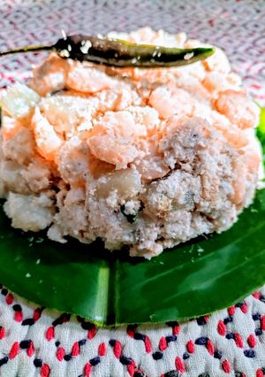 বিনা তেলে চিংড়ি পোস্ত (Chingri posto recipe in Bengali) রেসিপির প্রধান ছবি
