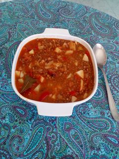 Una foto de Lentejas Rápidas con chorizo