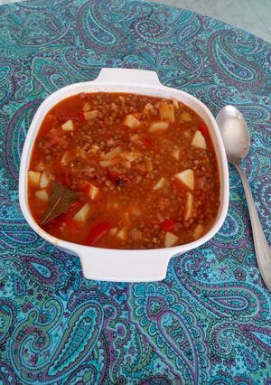 Una foto de Lentejas Rápidas con chorizo
