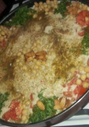 صورة لوصفة اطيب تسقيه حمص
