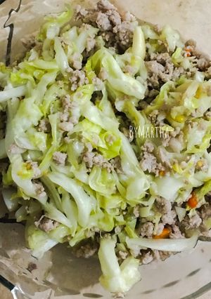 Foto resep Tumis Kubis Daging Cincang