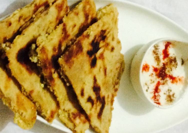 Recipe of Quick Tofu Paratha