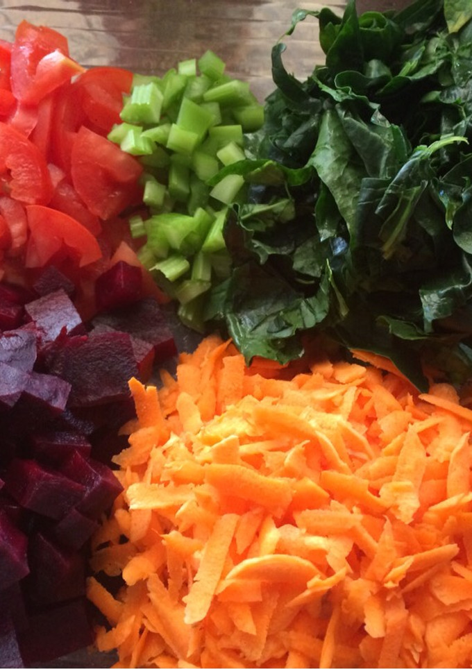 Una foto de Vegetales para preparar tu ensalada toda la semana