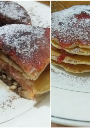 A picture of Chocolaty Banana Pan cake.