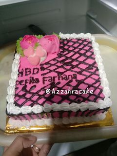 Foto resep Blackforest cake ultah