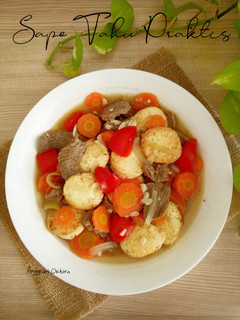 Foto resep Sapo Tahu Praktis