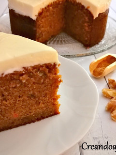 Una foto de Carrot cake
