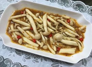Hình của món Nấm xào sả ớt (món chay).