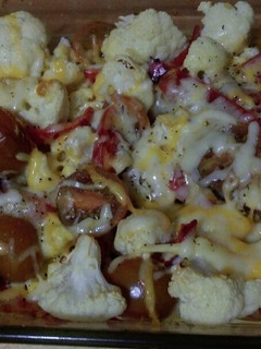 Una foto de Coliflor 3 delicias al horno